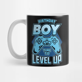 Birthday Boy Time to Level Up Video Gamer Mug